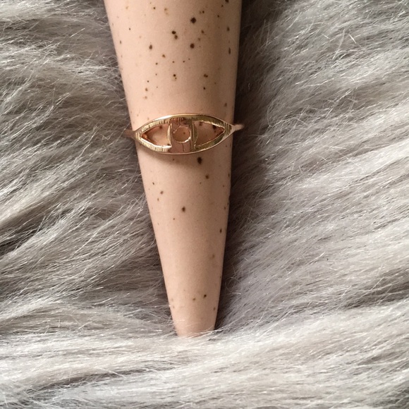 coastwink Jewelry - 🧿 Rose Gold evil eye midi ring 🧿 NWT size 6